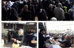 تلاش خادمان حسینی اوقاف در خدمت رسانی به زائران اربعین در ۱۰ محور